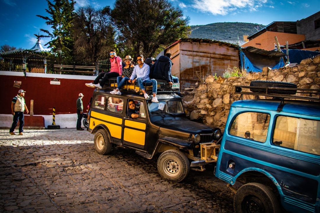 Jeep Willys Travel- Real de Catorce - SLP, México / The Book of Life Magazine ©- Alejandro Carballo