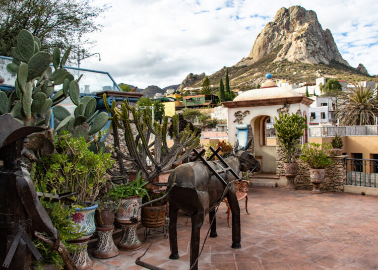 Paisaje desde el Restaurante el Mezquite