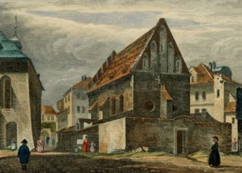 Old New Synagogue Ilustración