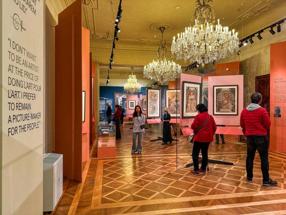 Museo Alfons Mucha en el Palacio Savarin Praga