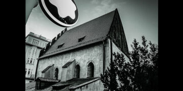 Montblanc en Praga logo fotografía Barrio Judío Praga otoño