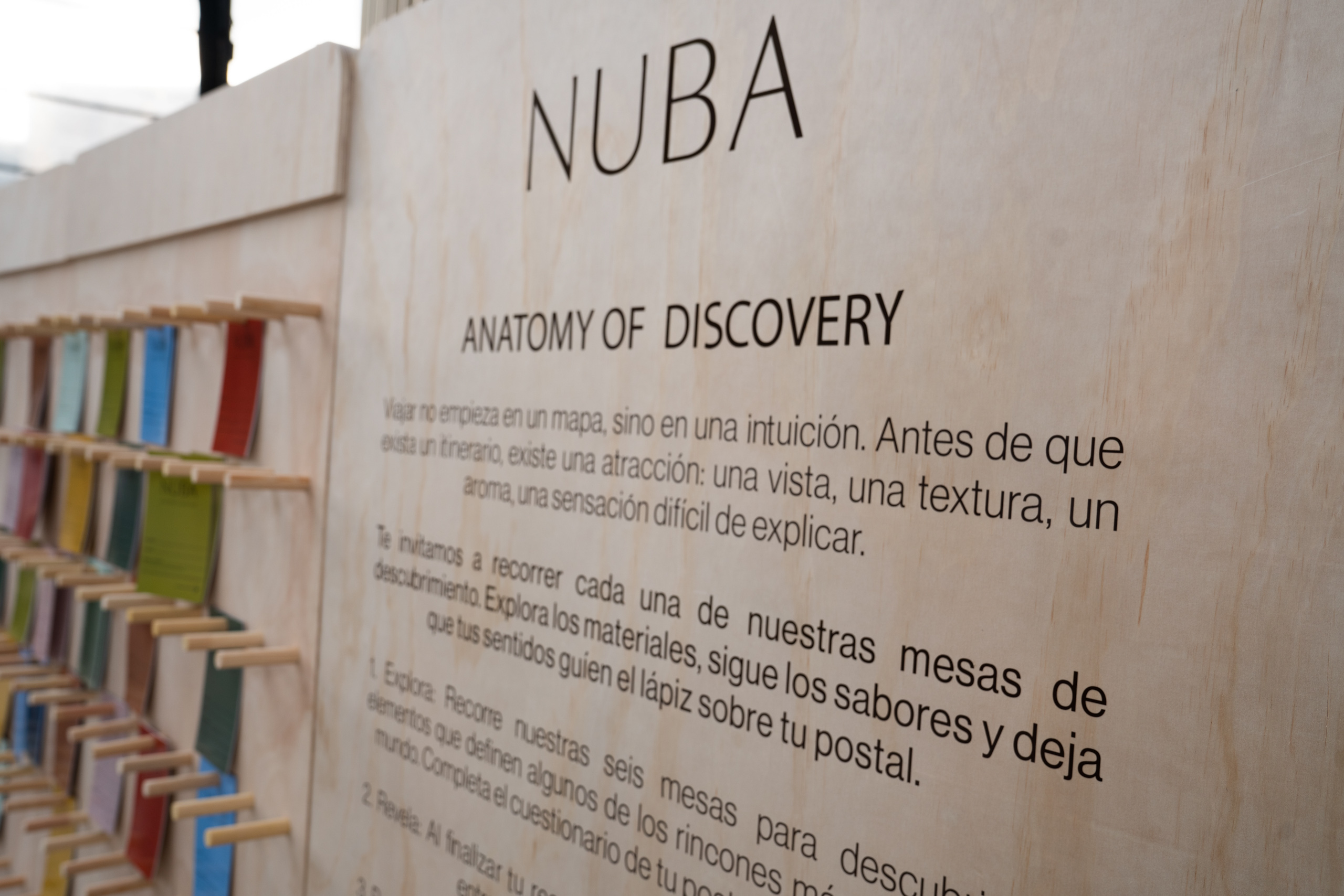 NUBA Anatomy of Discovery durante la inauguración de su nuevo espacio en Monterrey