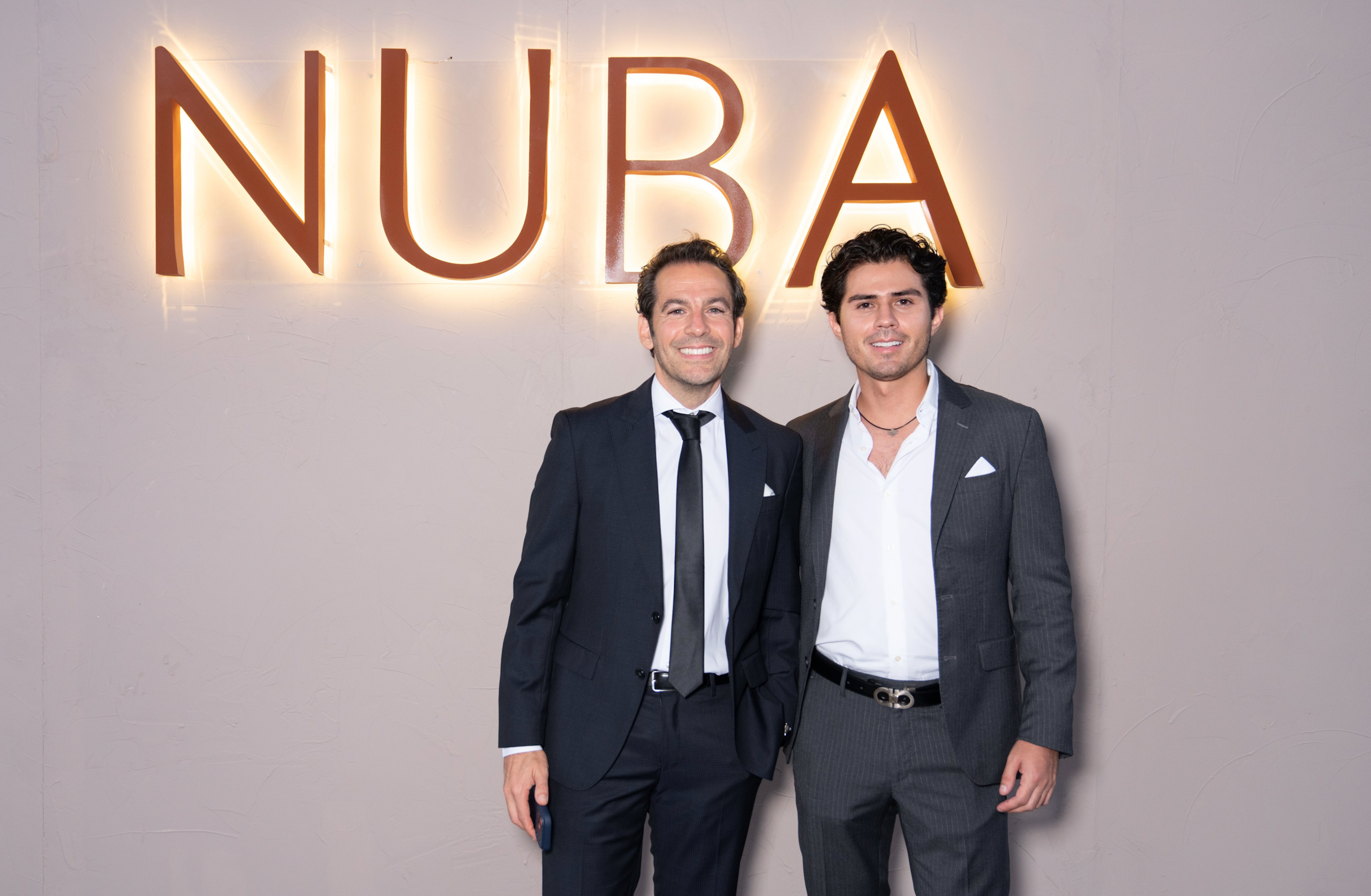 Directivos de NUBA durante la inauguración de su nuevo espacio en Monterrey