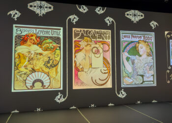 Experiencia inmersiva de Alphonse Mucha en el Museo Kaluz de Ciudad de México