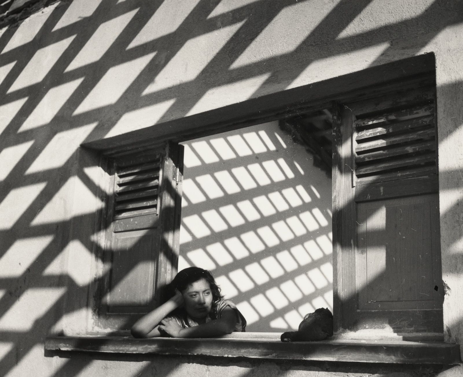 En su propia cárcel, fotografía de Lola Álvarez Bravo, 1950